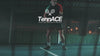 Video of tennis players hitting tennis in indoor tennis court